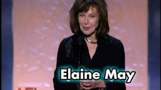 Elaine May Salutes Albert Einsteins Cousin  Mike Nichols  at the AFI Life Achievement Award [upl. by Teri]