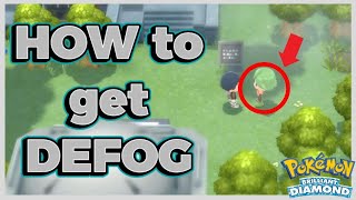 How To Get quotDEFOGquot In Pokemon Brilliant Diamond amp Pokemon Shining Pearl  Nintendo YouTuber [upl. by Atekal665]