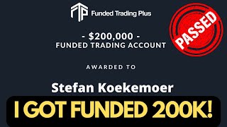 Funded Trading Plus How I Passed 200k Trading Challenge [upl. by Rikki509]