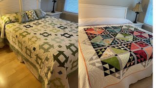 Latest Patchwork QUILT IDEAS 💡 AimOne Quilts [upl. by Anaahs382]