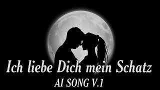 Emotional Song  Ich liebe Dich mein Schatz V1  V2 AI SONG [upl. by Wallinga61]