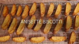 Crisp amp Delicious Anisette Biscotti  Great for Dipping [upl. by Attenweiler677]