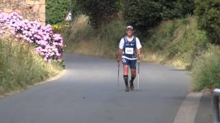 Course de la mer  Marche Nordique chronométrée 12 K [upl. by Euqirat]