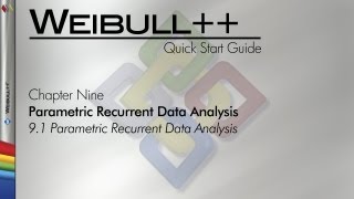 Weibull 8 Quick Start Guide Chapter 91 Parametric Recurrent Data Analysis [upl. by Lesser]