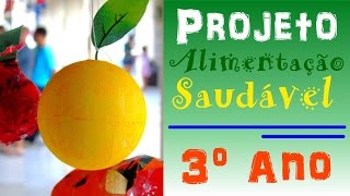 Projeto Alimentação Saudável [upl. by Osnohpla]