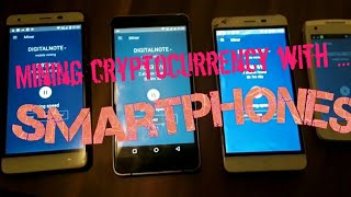 Smartphones Mining cryptocoins compare [upl. by Ssirk]