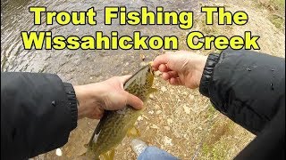 TROUT FISHING THE WISSAHICKON CREEK [upl. by Ban]