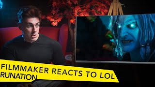 FILMMAKER REACTS TO LEAGUE OF LEGENDS RUINATION CINEMATIC [upl. by Norman]