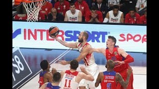 Vassilis Spanoulis vs CSKA Moscow [upl. by Nylasej]