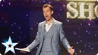 Impersonator Jon Clegg does Ant and Dec  Britains Got Talent 2014 [upl. by Hebel949]