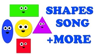 Shapes Song  abc Song  Finger Family  Plus More [upl. by Bar]