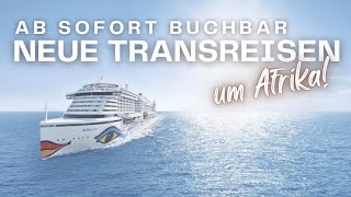 AIDA neue Transreisen buchbar im Frühjahr 2025 [upl. by Lannie]