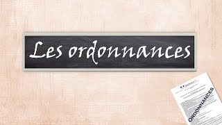 Quest ce quune ordonnance Normes E04 [upl. by Gwenny689]