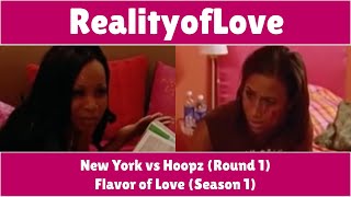 Flavor of Love Season 1  New York vs Hoopz Round 1 [upl. by Atalaya]