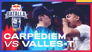 CARPEDIEM vs VALLEST  Final  Red Bull Batalla Colombia 2022 [upl. by Erdnoed]