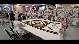 Pennsylvania Dutch Quilt Barn at Kutztown Folk Festival [upl. by Aved]