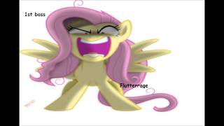 cutsceenboss theme 1 Flutterrage [upl. by Esorrebma55]