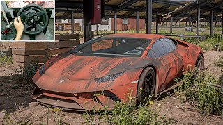 Rebuilding Lamborghini Huracan Performante 1183HP  Forza Horizon 5  Thrustmaster T300RS gameplay [upl. by Annua]