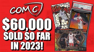 60K CARD SALES IN 2023  COMC Selling Experience Update October 2023 [upl. by Nnylaf776]