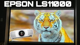 Epson Home Cinema LS11000 4K PROUHD Laser Projector Review [upl. by Assirat52]