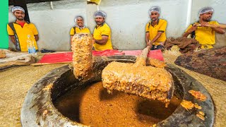 India’s Mega Street Food Factories Hyderabad Haleem amp Biryani [upl. by Prunella352]