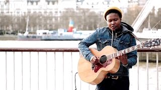 Amazing street performers Live Acoustic Guitar Music New Song Sherika Sherard busking [upl. by Ehcnalb]