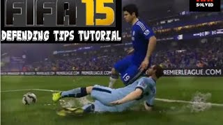 FIFA 15 Defending Tips Tutorial Basics [upl. by Idnahr]