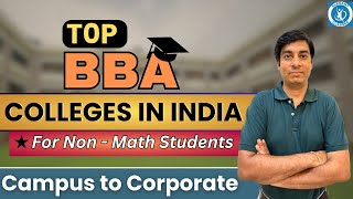 Top 10 BBA colleges in India   Best Management Colleges in India for NonMaths Students [upl. by Caroline]