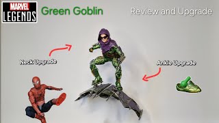 Review and Upgrade of Green Goblin  Marvel Legends SpiderMan No Way Home [upl. by Maharba530]