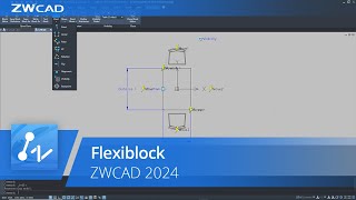 Flexiblock  ZWCAD 2024 Official [upl. by Junji]