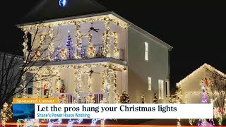 Shanes Power House Washing offers professional Christmas light installation [upl. by Angadreme]