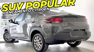 TÁ DE GRAÇA NOVO CITROEN BASALT FEEL 2025 SUV TURBO BARATO HUMILHA NO ESPAÇO MALAS E POTÊNCIA [upl. by Kcid]