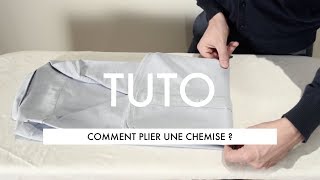 Comment plier une chemise [upl. by Latsryk]