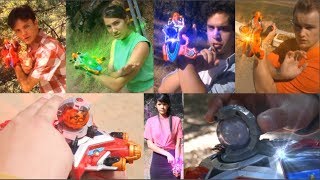 Uchu Sentai Kyuranger 6 Ranger Henshin [upl. by Edualc827]