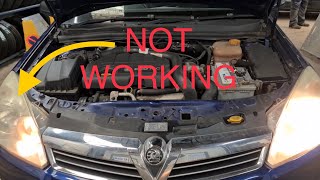 how to replace H7 main dipped beam bulb on Vauxhall Astra H [upl. by Shiroma]