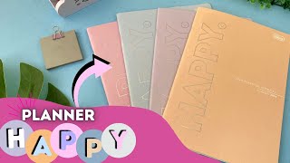 RESENHA PLANNER GRAMPEADO HAPPY 2024 TILIBRA papelaria studygrambr papelariaonline [upl. by Alidis]