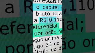 SHUL4ðŸš¨SHUL3ðŸš¨Pagamento de JCPðŸ’° Schulz [upl. by Ettegdirb]