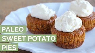 Mini Paleo Sweet Potato Pies [upl. by Esmond602]