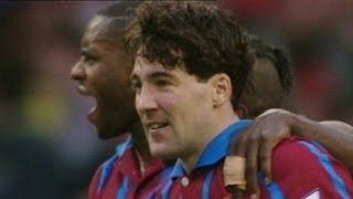 Aston Villa vs Man Utd  League Cup Magic Moments  199394 Final [upl. by Enileqcaj257]