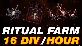 How I Farm 16 divhour with Ritual  Guide No BAIT  POE 325 Settlers of Kalguur [upl. by Salzhauer]