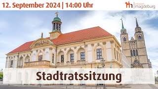 Stadtratssitzung vom 12 September 2024 [upl. by Drol]