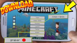 Descarga Nuevo Minecraft Bedrock Edition Para Android  Minecraft Bedrock Edition [upl. by Connelley]