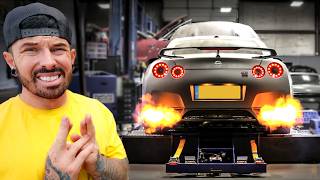 BUILDING A 10 SECOND NISSAN GTR IN 7 DAYS [upl. by Schroer]