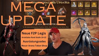 Watcher of Realms Mega Update kommt endlich  Neue F2P Helden neuer Token Shop und vieles mehr [upl. by Malliw593]