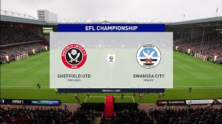 FIFA 23  Sheffield United vs Swansea City  Bramall Lane  Gameplay [upl. by Lorelie]