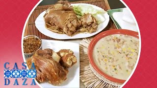 Chef Sandy’s Creamy Pork Crispy Pata and Pata Humba recipes  Casa Daza [upl. by Kitrak122]