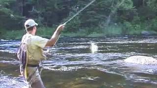 Maine Fly Fishing Kennebago amp the Rangeley Region for Brook Trout amp Landlocked Salmon [upl. by Hilda]