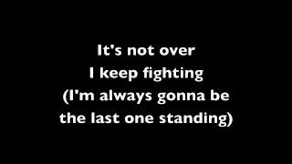 Last One Standing  Simple Plan Lyrics [upl. by Nirraj]