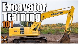 How to Operate an Excavator  Heavy Equipment Operator ep 063 [upl. by Nahraf]