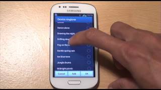 Samsung Galaxy S3 MINI Ringtones  Tones GTi8190 [upl. by Nola]